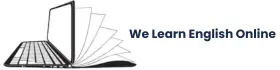 We Learn English Online official logo – English language courses for exams, business, and communication