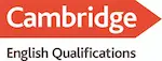 Official Cambridge English Qualification logo for exam preparation courses.
